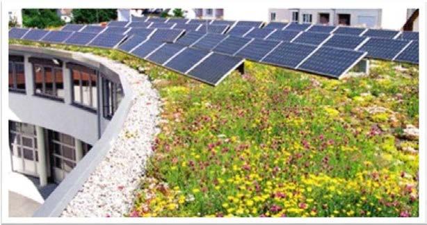 da costruzione biocompatibili ericiclabili; soluzioni tecniche proprie degli edifici solari (orientamento, forma, protezioni, fotovoltaico e solare termico); sistema costruttivo a secco(legno);
