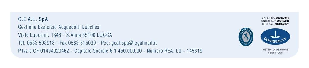 2019 è stato dato avvio alla procedura di affidamento dei lavori di collegamento della frazione di Nozzano e di altre frazioni al depuratore di Pontetetto giusto la determina dell Amministratore