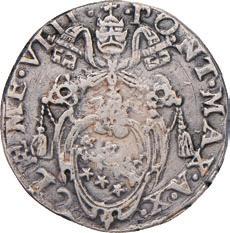 280 PIASTRA 1675 D/Stemma poligonale tra