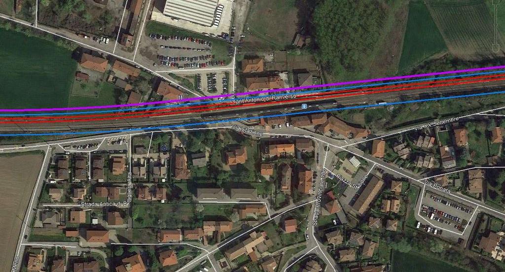 Rosta Binari Limite sede Ingombro totale EDIFICI DEMOLITI