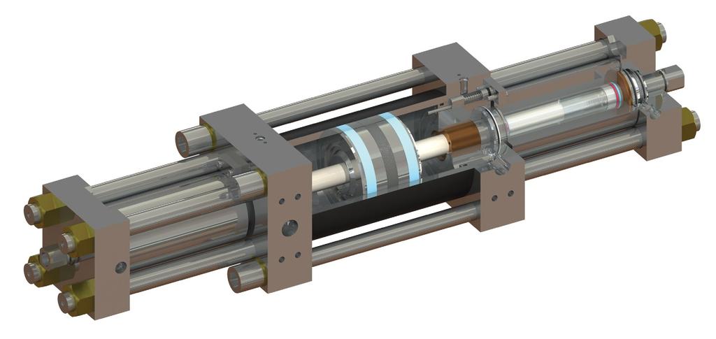 Il centro di ogni pompa HyPrecision Predictive: Advanced Intensifier Technology fornisce la massima affidabilità in termini di waterjet Attraverso una nuova concezione del funzionamento delle pompe