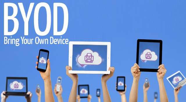 Modalità BringYourOwnDevice BYOD Integrazione del mobile negli ambienti di apprendimento con l uso di