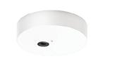 Suspended ceilingmounted luminaire with LED light source (4 metres maximum distance to ceiling). Power supply source integrated into luminaire housing. Reflector not included; supplied separately.