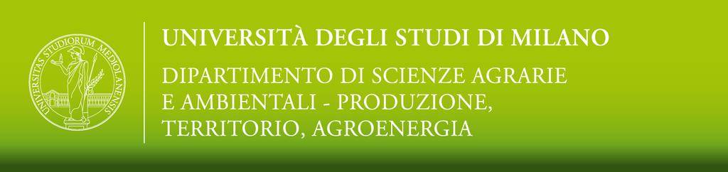 ssa Arianna Facchi Dipartimento di Scienze Agrarie e