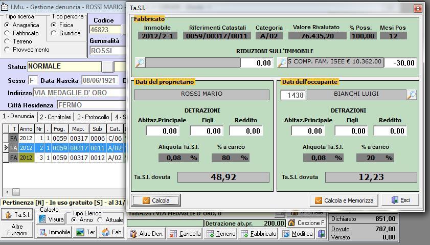 S.I. che permette di interagire con i dati di ogni singolo immobile. Si attendono informazioni legislative per affrontare i prossimi passi del tributo.