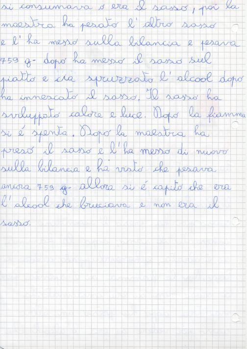 Ogni bambino ha realizzato un proprio elaborato e dopo un confronto