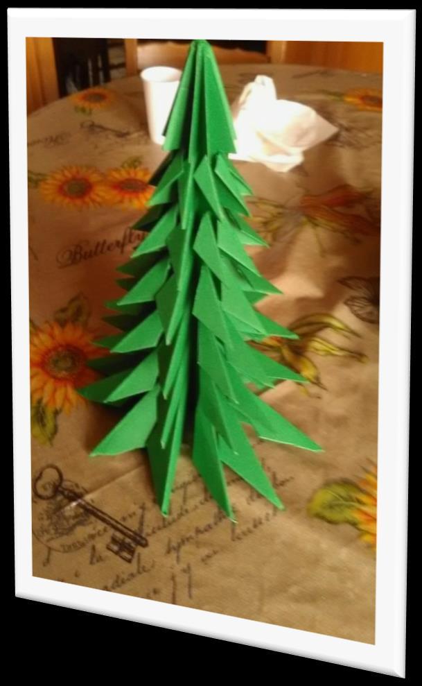 Fig.: Assemblaggio dell albero di Natale Dopo la realizzazione dell