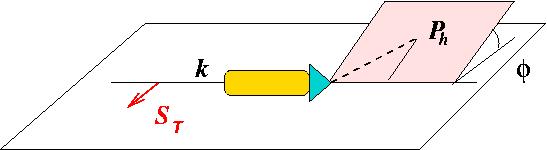 (continua) P ht effetto Collins (Collins, Nucl.Phys. B396 ( 93) 161) : trasferire polarizzazione trasversa del quark di frammentazione non alla polarizz.
