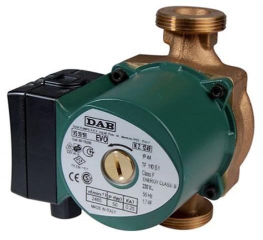 VS Circolatore Sanitario con Corpo Pompa in Bronzo VS 16/150M, DAB DAB0063621 Pompa per circolazione di acqua calda in impianti domestici di riscaldamento e condizionamento centralizzato di tipo