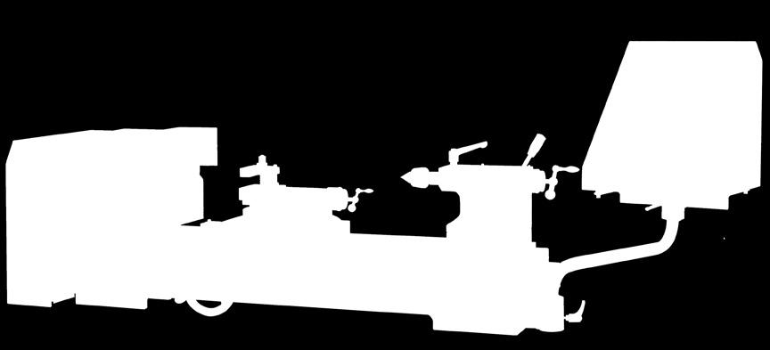 228,05 2,0 kw, 50-5000 giri/min motore di azionamento controllato in frequenza Caratteristiche speciali Possibilità di utilizzare i torni sia in modo convenzionale, sia in modo CNC Software di