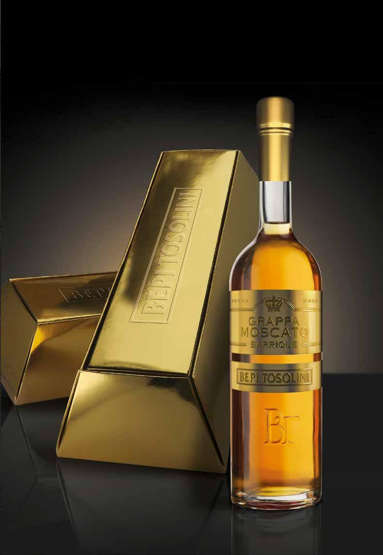 7 MOSCATO BARRIQUE GOLD CC 500 Grappa di uve Moscato 40