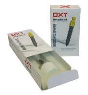 I dispositivi medici del sistema implantare OXY Implant sono conformi alla direttiva Europea 93/42/CEE.