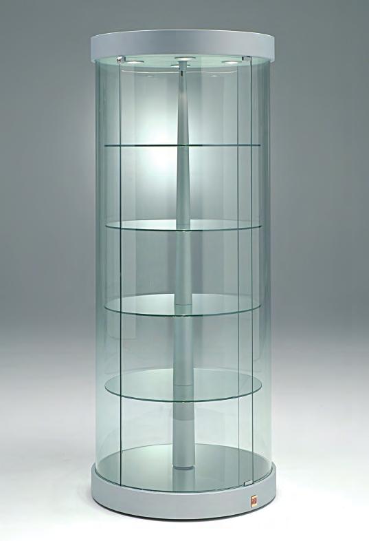 Le vetrine Top Line sono in cristallo temperato Top Line showcases are in tempered glass VETRINE H.