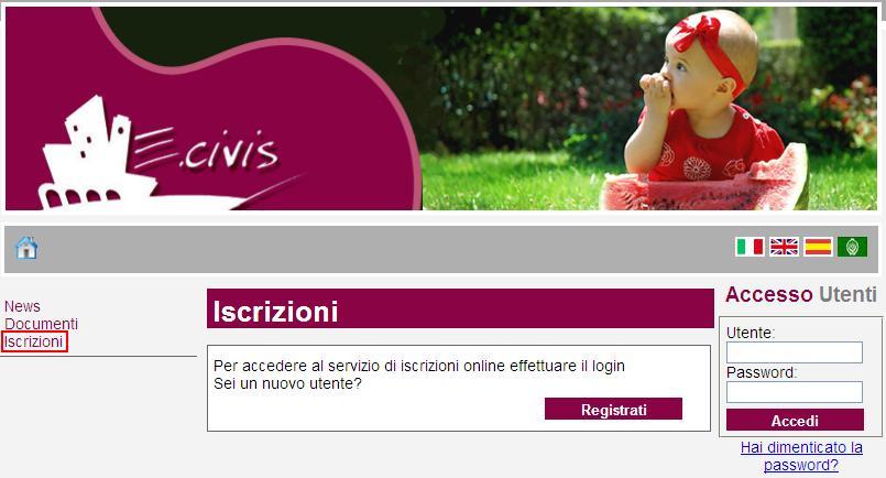 Introduzione Il comune di Caronno Pertusella ha attivato l iscrizione online al servizio di Ristorazione Scolastica I genitori degli alunni già utenti del servizio sono in possesso delle credenziali,