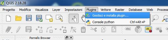 I PLUGIN ESTERNI I plugin sono una delle principali caratteristiche di QGIS.