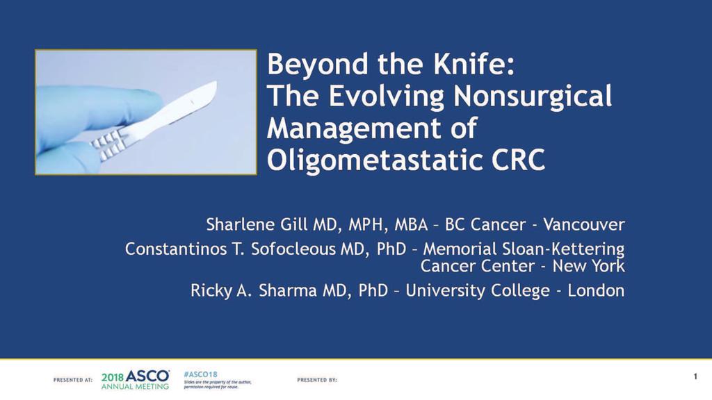 Beyond the Knife:<br />The Evolving Nonsurgical Management of