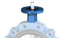 alvole a Farfalla con comando remoto Butterfly valves with remot controls ALOLE A FARFALLA CON ATTUATORE PNEUMATICO A SINGOLO E DOPPIO EFFETTO