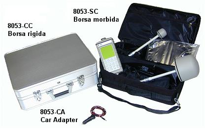 9.17 Altri Accessori Il sistema di misura di Campi Elettromagnetici PMM 8053B è completato da altri accessori disponibili su richiesta, quali: due diversi tipi di borsa di trasporto per la protezione
