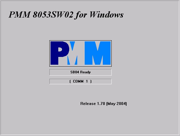 7.4 Descrizione dei comandi Dopo aver selezionato e cliccato con il mouse sull'icona: verrà avviata la schermata principale del programma la quale, a seconda del setup programmato, presenterà durante