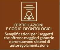 Parliamo di Codici di Condotta e Certificatione NOVITA ASSOLUTA!!!!! Questa è un importante novità nel regolamento.