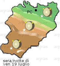 bollettino meteo per la provincia di Piacenza weather forecast for the Piacenza province Temp MAX 31 C 22 C Pioggia Rain 0mm 0-10mm Vento Wind 52km/h 21km/h Temp.