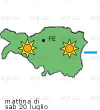 bollettino meteo per la provincia di Ferrara weather forecast for the Ferrara province costa coast Temp MAX 31 C 28 C Vento Wind 55km/h 25km/h costa coast Temp.