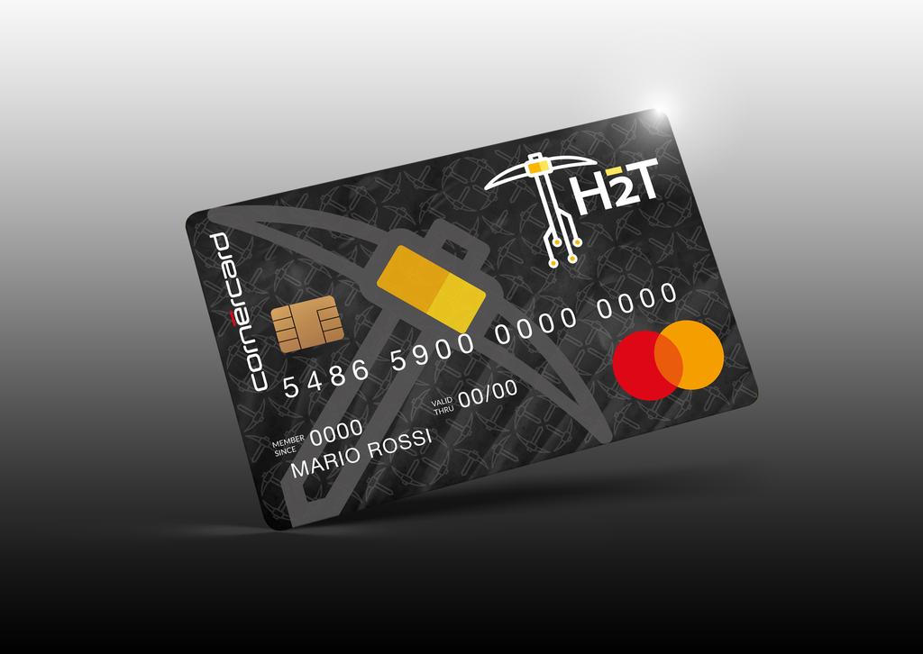 5.3 Linea guida del Logo applicato Credit Card BLACK