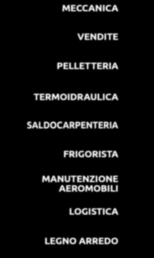 Pecosi di istuzione e fomazione pofessionale dopo la TERZA Media MECCANICA VENDITE PELLETTERIA