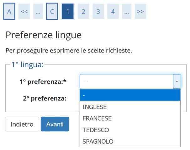 6 Fig. 5 Eventuale scelta delle lingue In seguito (Fig.