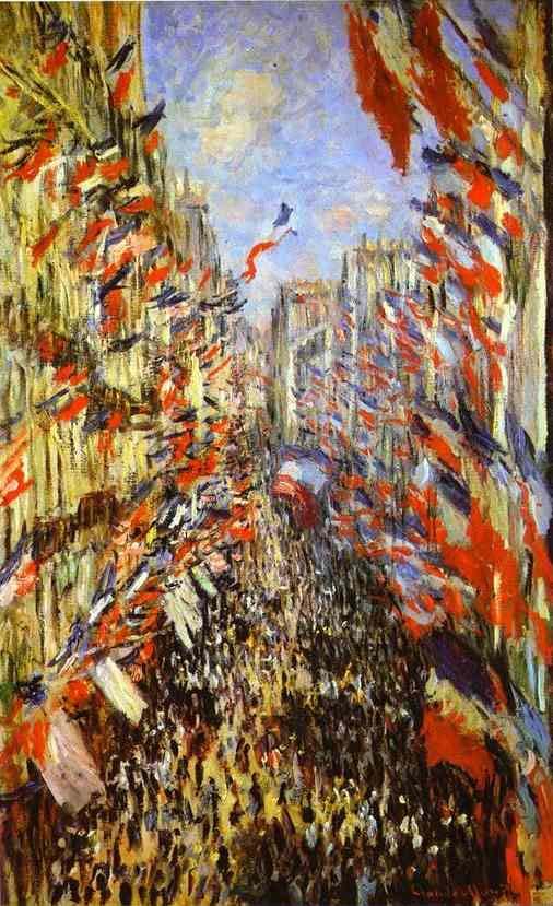 Claude Monet. Rue Montorgueil, Paris, Festival of June 30, 1878 (Musée d'orsay) 7 Classificazione delle tecniche cromatografiche 1.