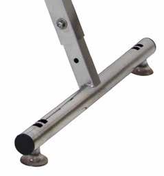 steel handlebar Step posteriore Rear step 600 Manubrio posteriore Rear handlebar Elastici Elastic tubes Ventose trasparenti