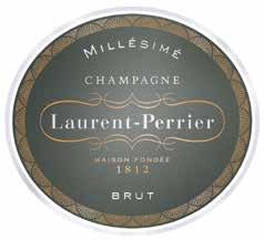 Laurent-Perrier Millésimé 2007 Brut Laurent-Perrier ha compiuto la scelta esigente di millesimare raramente selezionando soltanto le più grandi annate, per fare del Brut Millésimé un vino raro e d