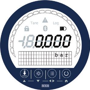 La stessa pressione è applicata sia allo strumento in prova che a quello campione (indicatore digitale della densità del gas di precisione modello GDI-100-D).