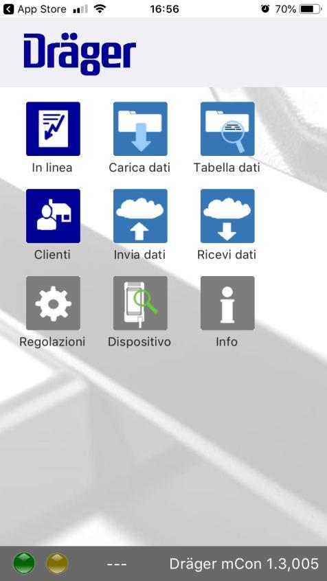 Draeger mcon Con Draeger mcon puoi gestire i dati delle misure dagli strumenti Draeger con il tuo dispositivo mobile.