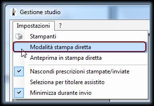 COME PROCEDERE ALLA CONFIGURAZIONE STAMPANTI DEL COLLABORATORE DI STUDIO.