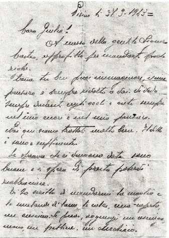 Lettere e Notizie Lettera originale