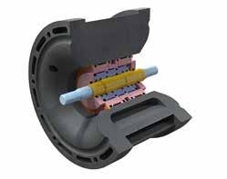dell aria compressa nella pompa. Lo scambiatore pneumatico Debem può essere facilmente riparato e/o sostituito.