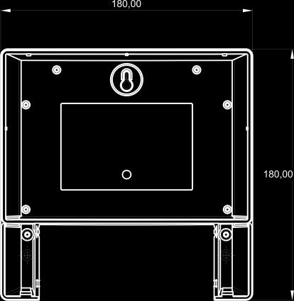 Pagina 5 di 5 Dati Tecnici - Dimensioni 180x180x50mm - Peso 780g ca.