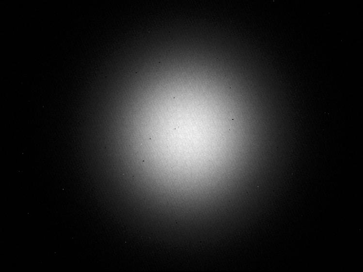 Immagini del fascio di protoni da 11 MeV Minimo ingrandimento Calibrazione 27.2 µm/pixel Massimo ingrandimento Calibrazione 3.