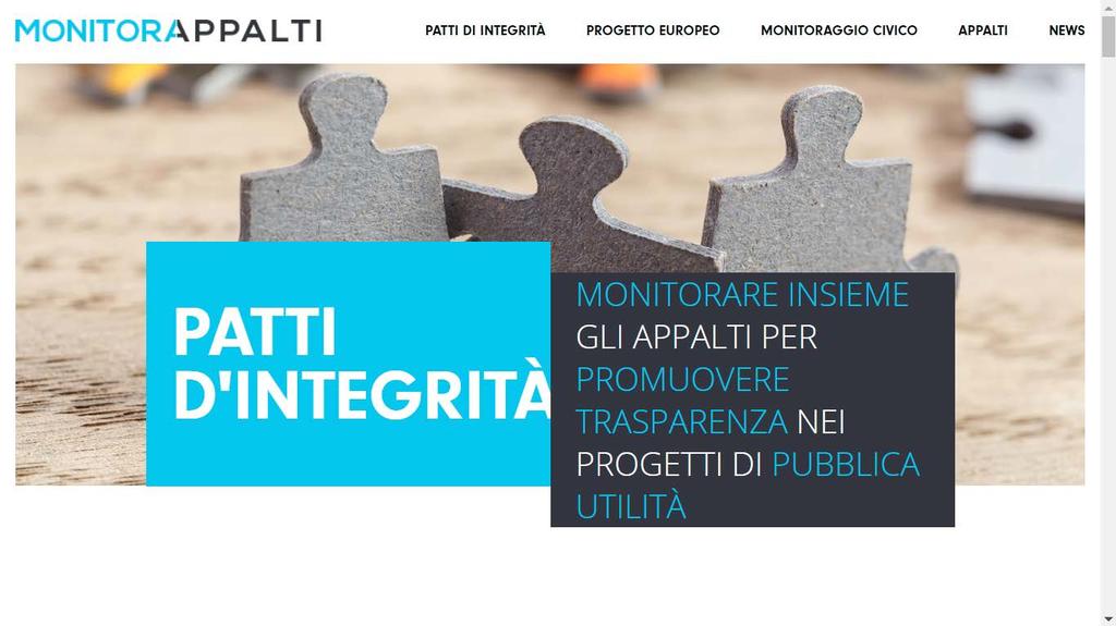 Applicazione dei Patti di Integrità secondo il