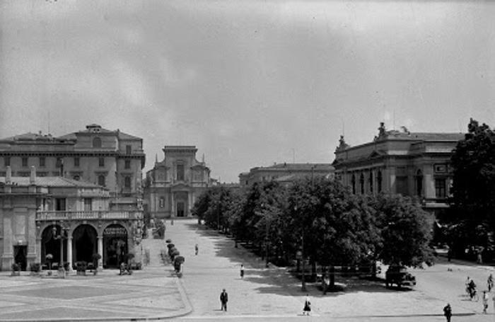 Il nuovo centro piacentiniano negli anni trenta: