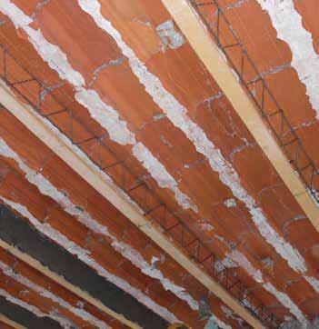 ALTRI PRODOTTI prevede l uso di tralicci piani elettrosaldati strutturali ideati per il recupero dei solai in latero-cemento gravemente sfondellati.