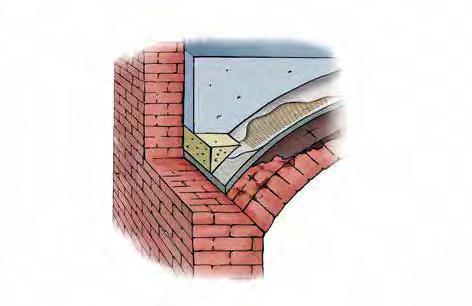 Schemi applicativi RINFORZI STRUTTURALI DELLE VOLTE E PROTEZIONE ANTISFONDELLAMENTO Prima di procedere all intervento di rinforzo strutturale rimuovere materiali/strati di riempimento ed ogni altro