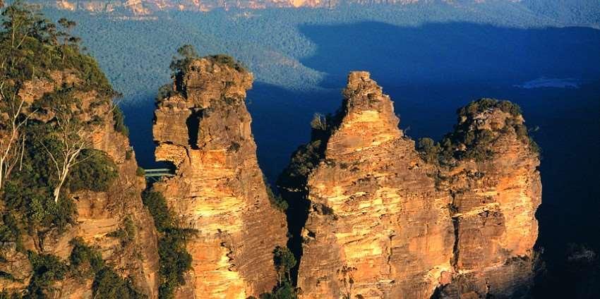 6 giorno, 1 aprile Sydney (Blue Mountains) Prima colazione. Giornata dedicata alla visita delle Blue Mountains con autista/guida parlante italiano.