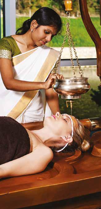 TRATTAMENTI AYURVEDICI Massaggio ayurvedico* 60 min 68 Abhyangam* 45 min 39 Abhyangam - parziale* 20 min 23 Massaggio rilassante* 70 min 70 Massaggio ringovanente* 90 min 72 Bagno di vapore salutare*