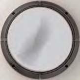 Kasko Tonda con anello > > > > > Scocca e base in alluminio pressofuso stabilizzata raggi UV rt.
