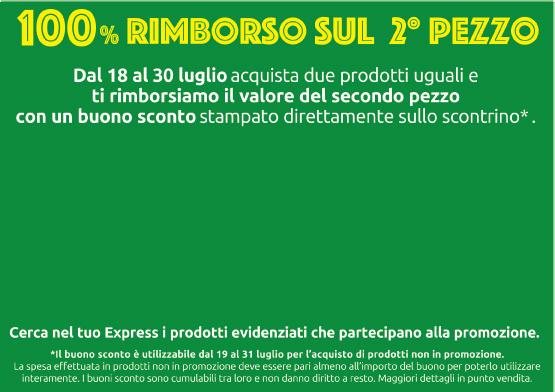 14_019_AE_N_EST_p0_04.qxp 18/06/19 14:4 Pagina 1 Ad esempio: acquistando due pezzi di Ricotta Santa Lucia, paghi,38 e ricevi un buono sconto pari a 1,19.