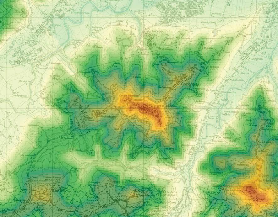 Verifica di compatibilità geomorfologica Nello specifico l area in esame ricade in corrispondenza dell asse dell anticlinale del Monte di Colbordolo, al cui nucleo affiorano i terreni della