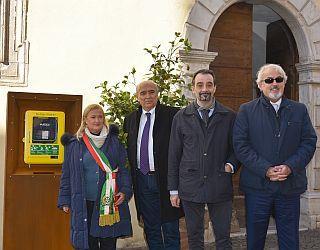 INNOCENZI, per la donazione di un defibrillatore alla locale Amministrazione comunale.