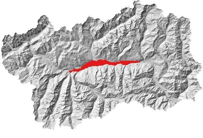 5 km Acque superficiali Dora Baltea + torrenti laterali Due